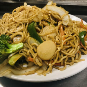 Combination Lo Mein Noodles (stir fried)