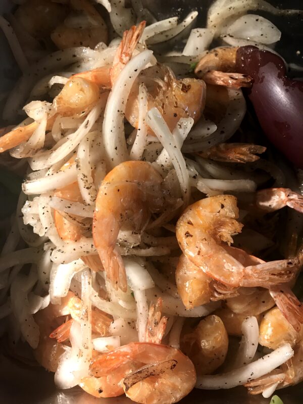 Rock Salt Prawn