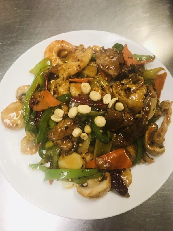 Kung Pao Triple Delight