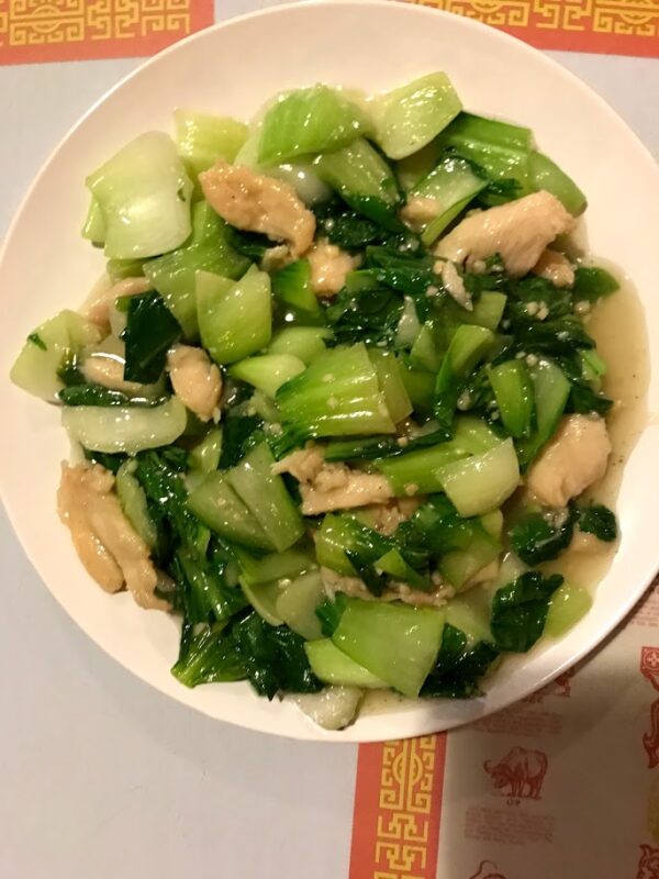 Bok Choy with Chicken