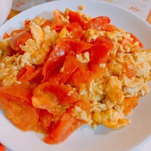 Tomato Fried Eggs